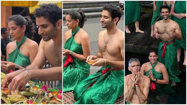 अर्चना पूरन सिंह के बेटे ने बाली के मंदिर में कराया शुद्धिकरण