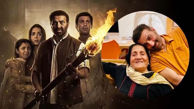 ट्रेलर लॉन्च में भावुक हुए सनी देओल मां को याद कर कही ये बात