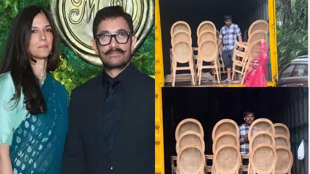 आमिर खान और गौरी स्प्रैट की शादी की तैयारियां शुरू, घर की सजावट की तस्वीरें वायरल