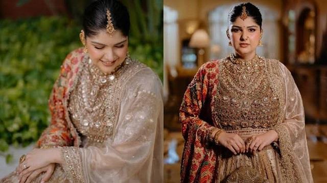मां की 42 साल पुरानी निशानी ओढ़कर दुल्हन बनीं अंशुला कपूर, दिखा पंजाबी-गुजराती विरासत का संगम