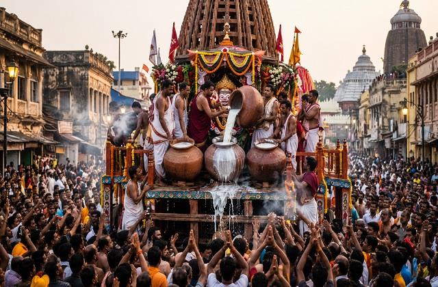 भगवान जगन्नाथ का लगाया भोग जिसे आम लोग नहीं खा सकते, बहा दिया जाता जमीन पर