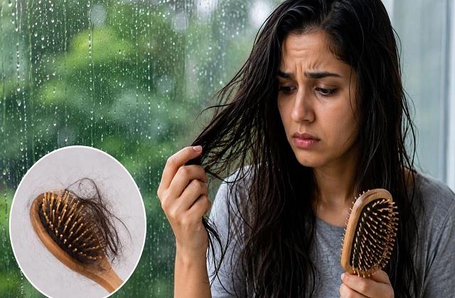 बारिश में सिर पर हाथ फेरते ही झड़ने लगते हैं बाल? अपनाएं ये आसान उपाय