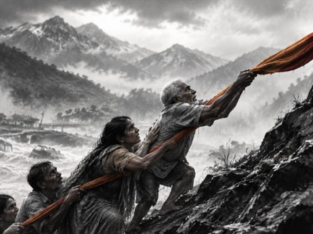एक साड़ी बनी 21 जिंदगियों का सहारा, रोंगटे खड़े कर देगा नेपाल बाढ़ का ये किस्सा