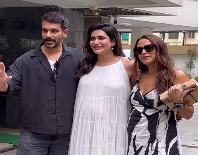 डिलीवरी के कुछ घंटे पहले शूटिंग कर रही थी करिश्मा तन्ना, नेहा धूपिया ने शेयर किया वीडियो