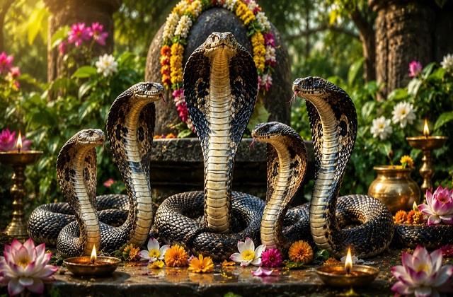नाग पंचमी पर इन 7 नागों के नाम लेने से दूर होगा सर्प दोष