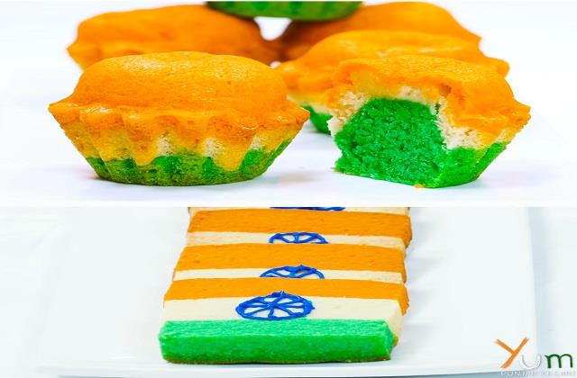 Independence Day Recipes: घर पर बनाएं तिरंगा Vanilla Muffins और इंडियन Flag Cookies