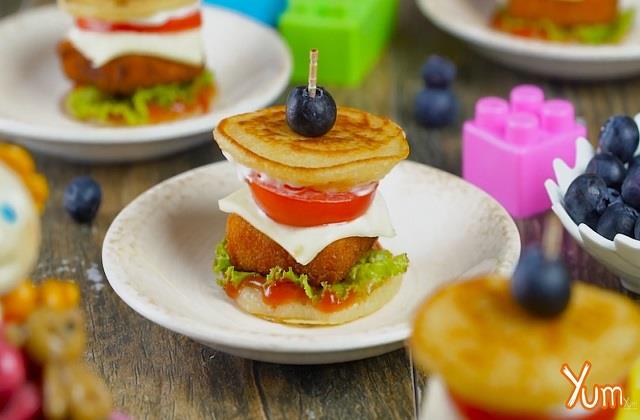 बच्चों के लिए Pancake Sliders