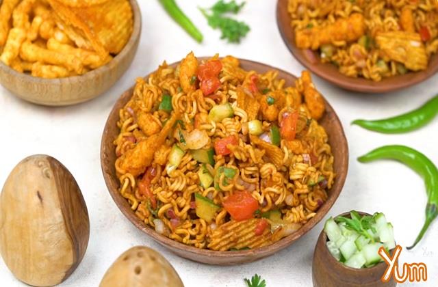 वायरल मैगी भेल