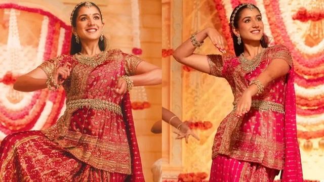 कितने की है Radhika Merchant की साड़ी, जिसे पहनकर गणेश उत्सव में किया भरतनाट्यम
