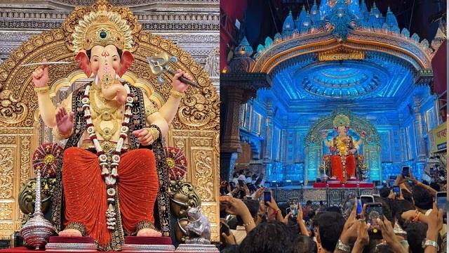 लालबागचा राजा समेत मुंबई के इन 5 गणपति पंडालों में दिखी आस्था और भव्यता की झलक