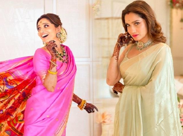 Karwa Chauth पर साड़ी के साथ जचेगा कौन-सा नेकलेस? Ankita Lokhande के इन Looks से लें Ideas