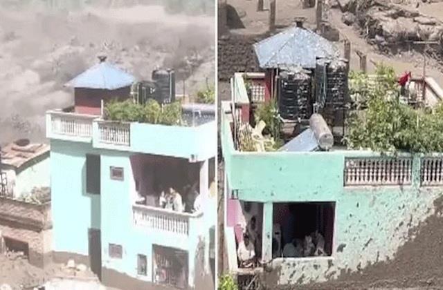 हनुमान चालीसा का पाठ करने से बची हमारी जान.... नेपाल की तबाही में बचे हरे मकान की मालकिन का दावा