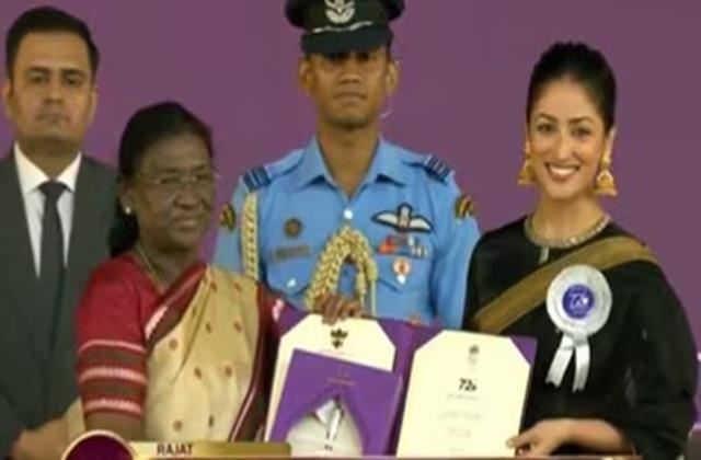 यामी गौतम की बरसों की मेहनत लाई रंग,आर्टिकल 370 के लिए National Film Awards से हुई सम्मानित