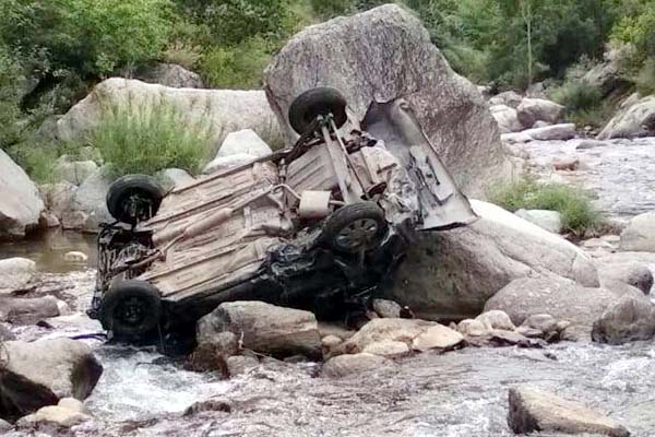 दर्दनाक हादसा : रामपुर के पांडाधार में कार दुर्घटनाग्रस्त, 2 की मौत दर्दनाक हादसा : रामपुर के पांडाधार में कार दुर्घटनाग्रस्त, 2 की मौत