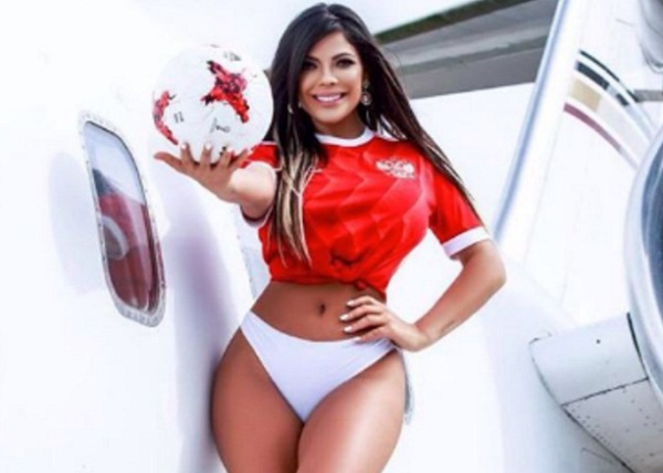 Suzy Cortez tattooed her special part of body for Lionel Messi