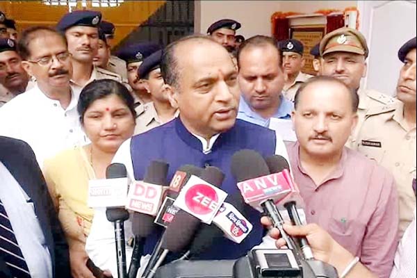 PunjabKesari, CM Jairam Thakur Image