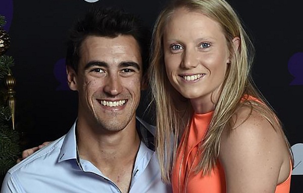 PunjabKesari sports Mitchell starc alyssa haley