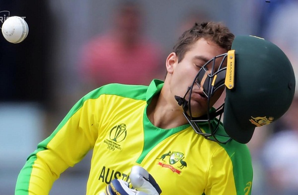 NZ v AUS : Alex Carey Gets Injured by Jofra Archer Bouncer