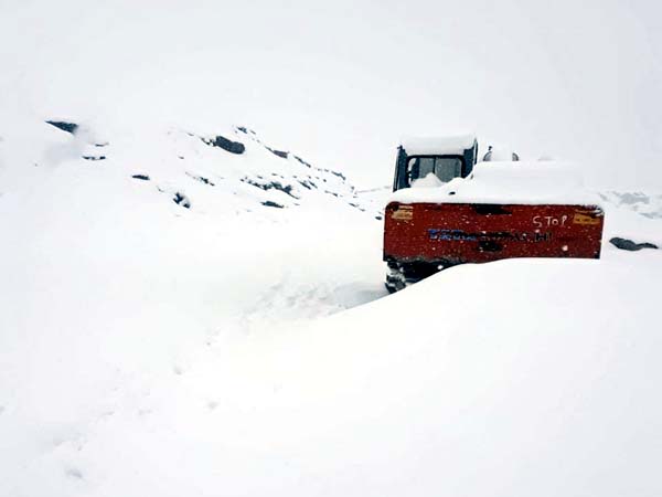 PunjabKesari, Snowfall Image