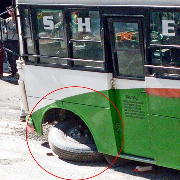 PunjabKesari, Bus Accident Image