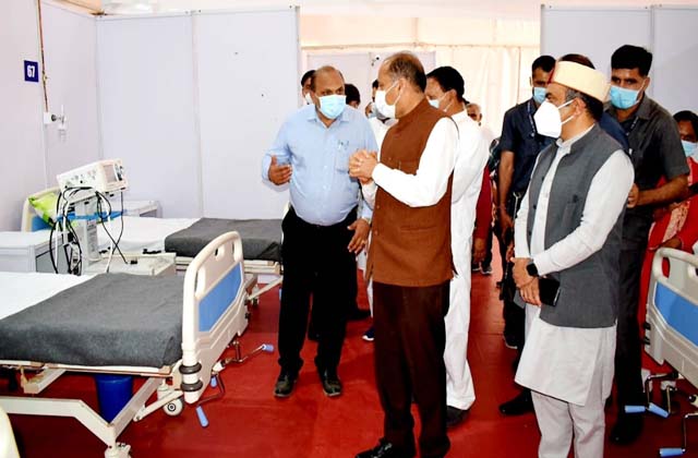 PunjabKesari, Makeshift Hospital Image